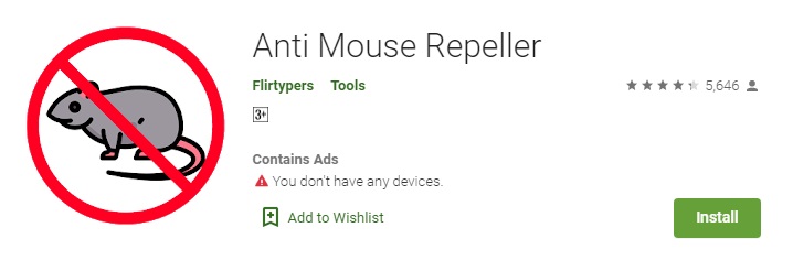 Anti Mouse Repeller - điện thoại đuổi chuột