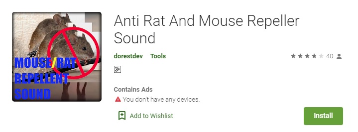 Rat And Mouse Repeller Sound